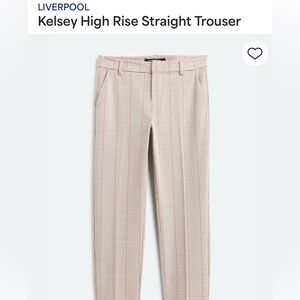 Liverpool Kelsey High Rise Straight Trouser